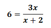 lineární rovnice s neznámou ve jmenovateli